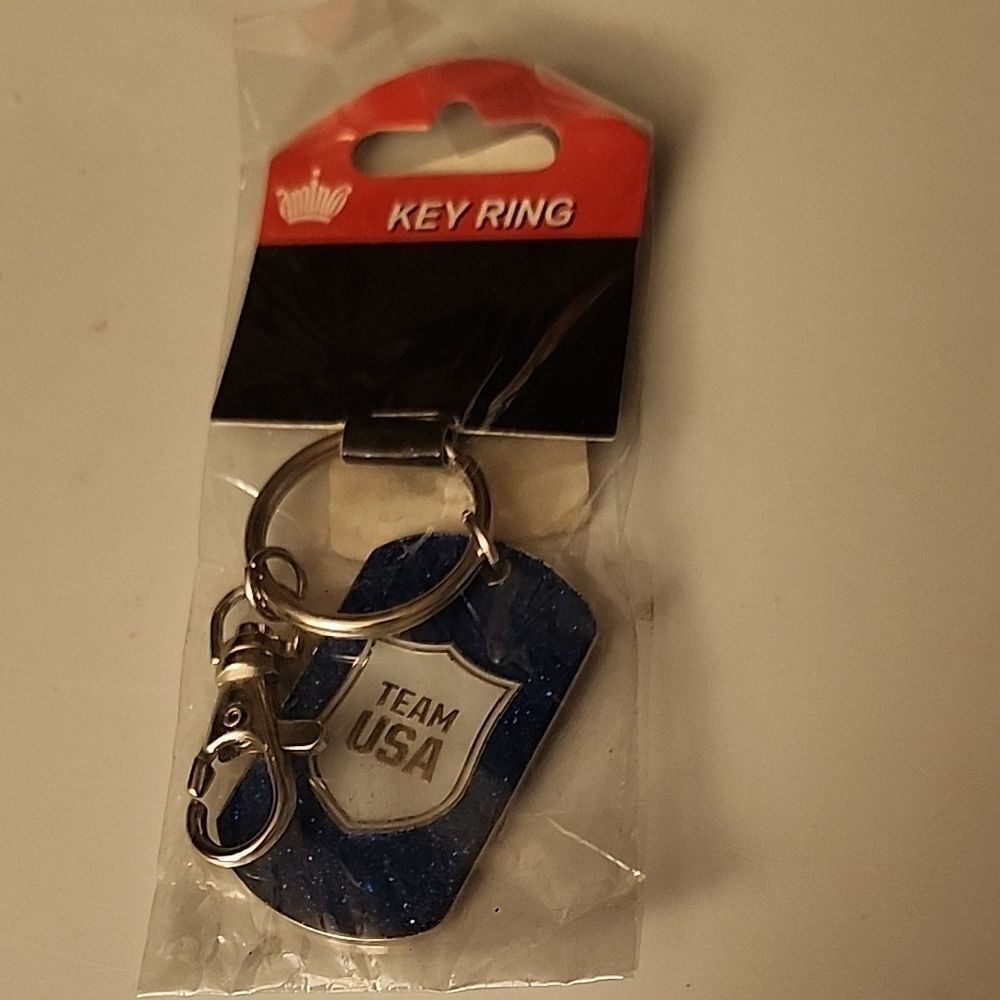 Ami Blue Team USA Key Ring